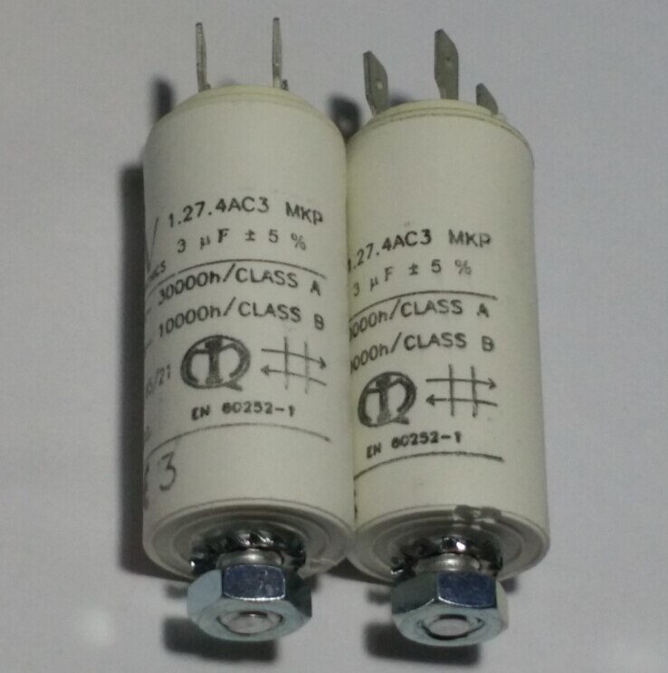 ฟิล์มคาปาซิเตอร์ 3uF 1.27.4AC3 MKP AV ARCOTRONICS 420V 470V