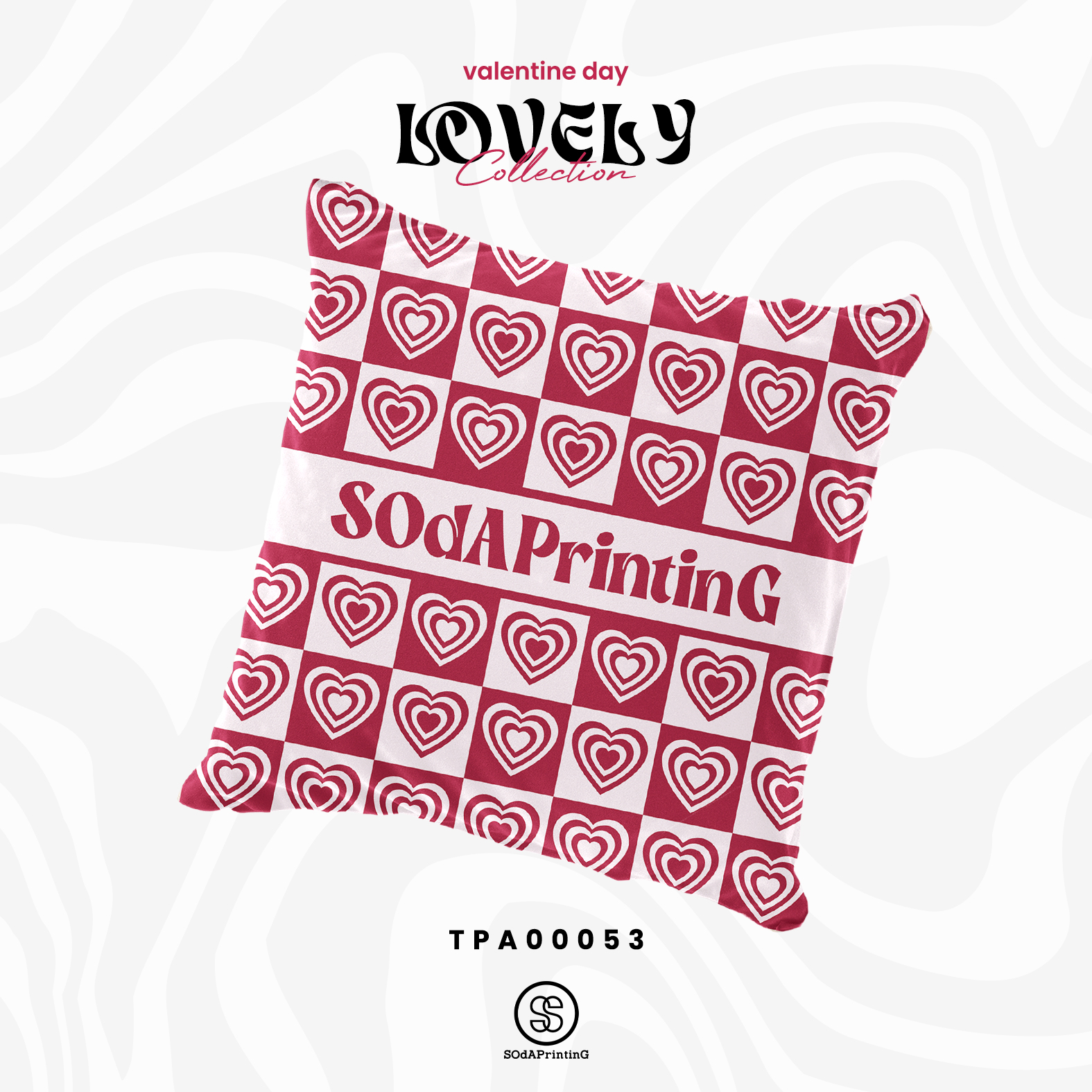 หมอนอิง ลาย Lovely Collection รหัส TPA00053 #SOdAPillow #SOdAhome