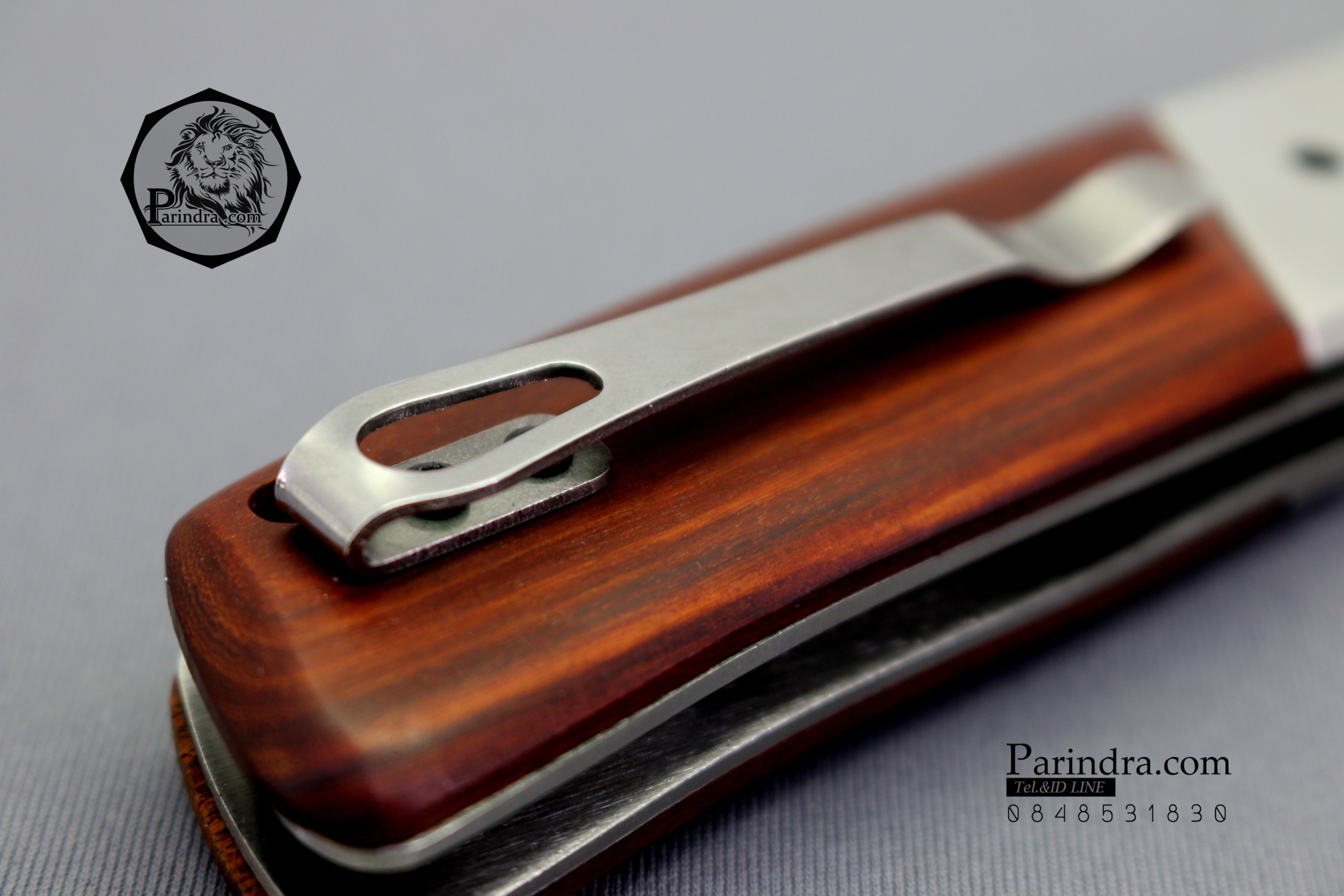 มีดพับสำหรับพกพาขนาดกลาง Browning รุ่น Da50 ด้ามไม้ (OEM)