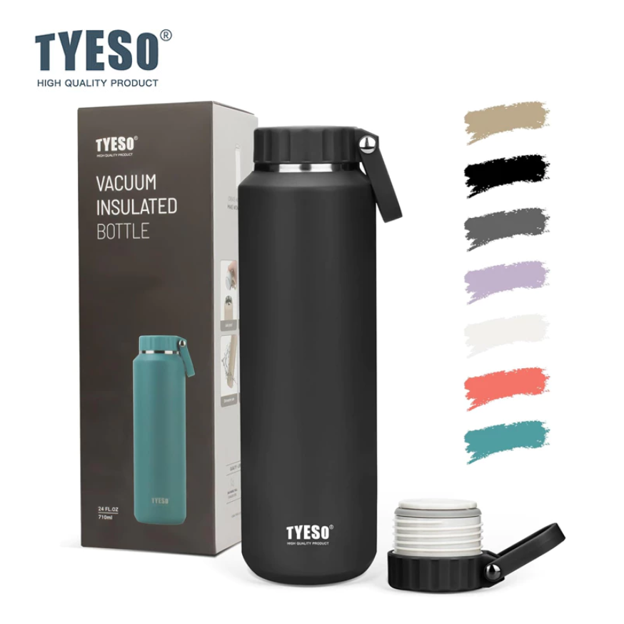 กระบอกสแตนเลส Tyeso รุ่น TS-8756C ขนาด 24FL.OZ/710 ml