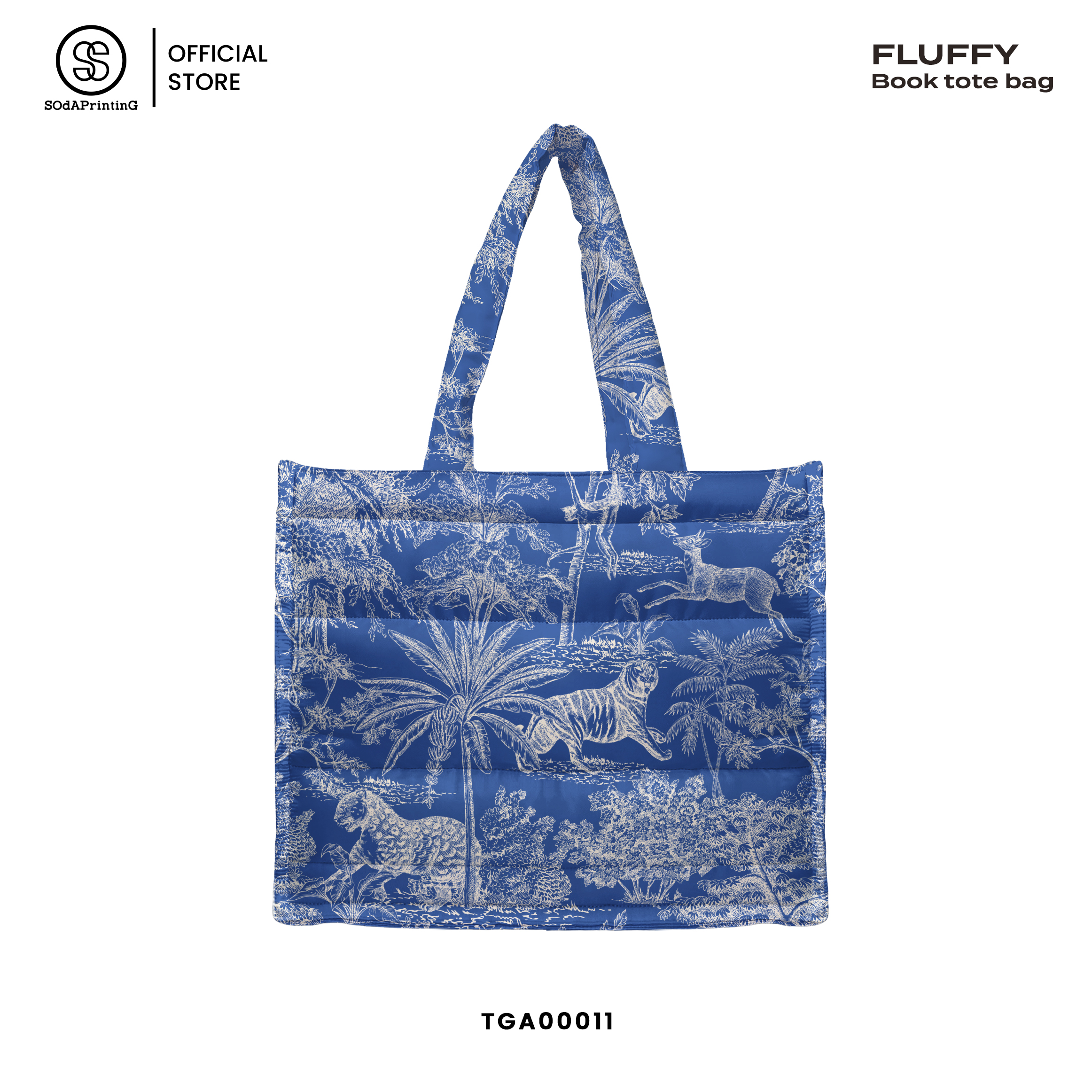 กระเป๋า Fluffy Book Tote Bags Forest Collection รหัส TGA00011-TGA00020 #FluffyBookToteBag