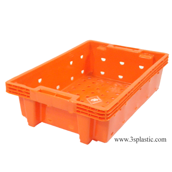 ลังสลับซ้อน พลาสติกอย่างดี สัมผัสอาหารได้ เบอร์ 412 แพ็ค 20ใบ