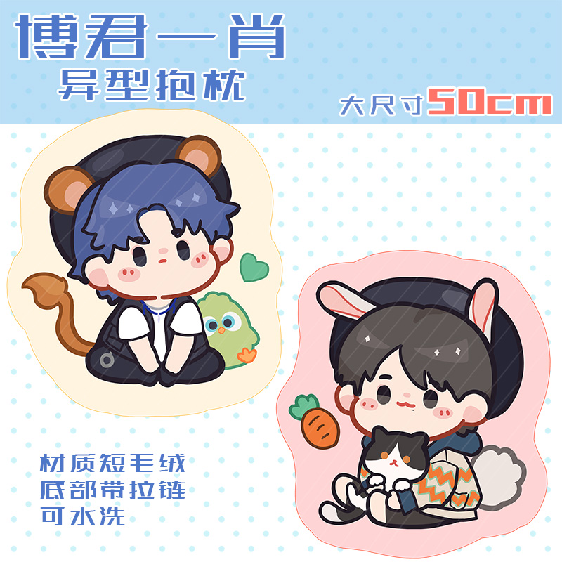หมอนลายการ์ตูน ป๋อจ้าน