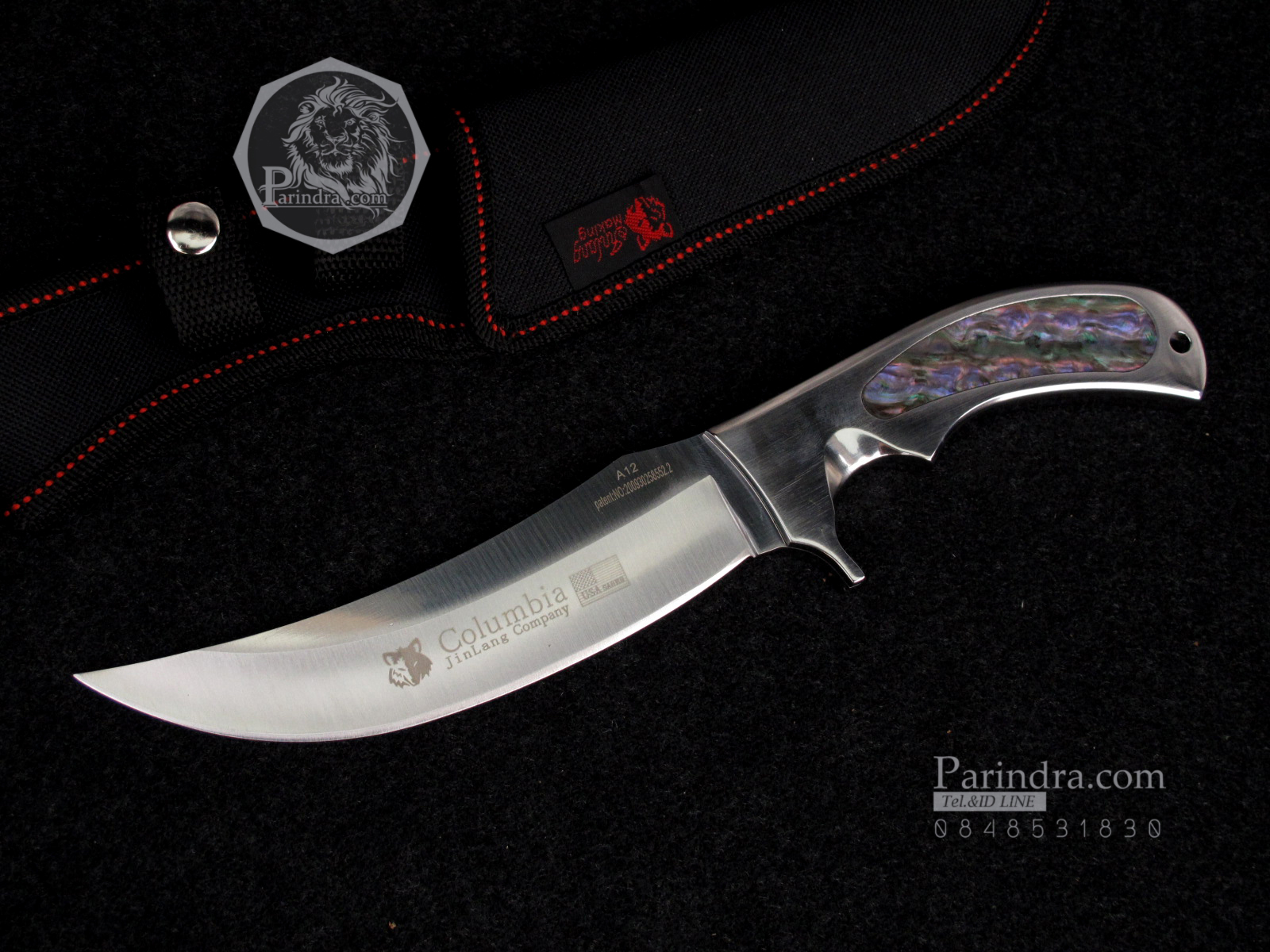 มีดใบตาย COLUMBIA รุ่น A12 Persia Warrior ด้ามลายมุก ที่แฝงกลิ่นอายชาวเปอร์เซีย