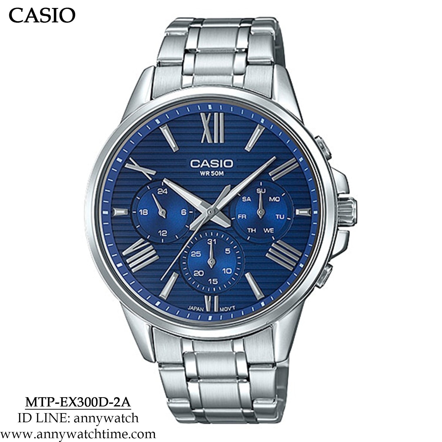 CASIO MTP-EX300D-2A