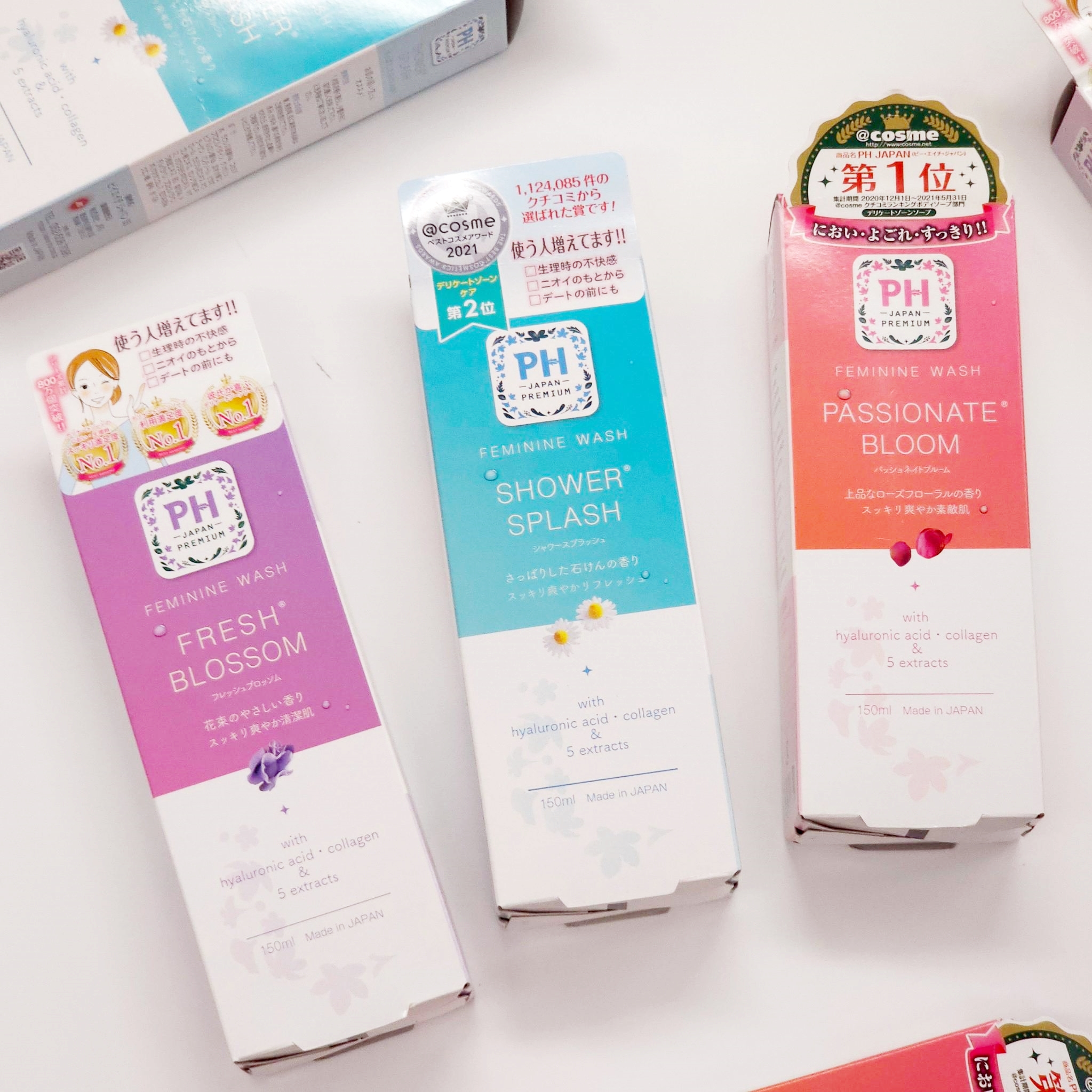 ทำความสะอาดจุดซ่อนเร้น PH Japan feminine wash ขนาด 150ml2