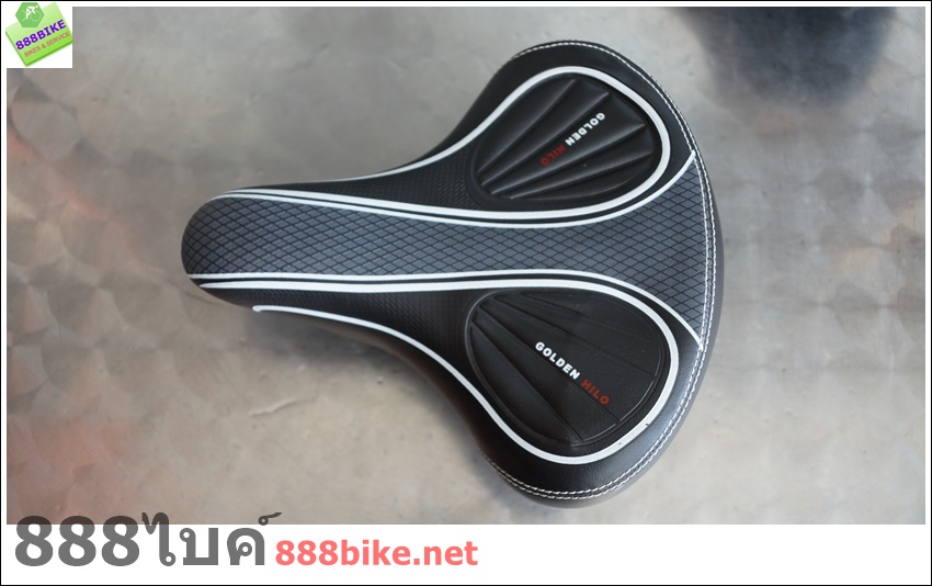 เบาะจักรยาน ELLEVEN TY7015 แบบหนานุ่ม มีดำ น้ำเงิน