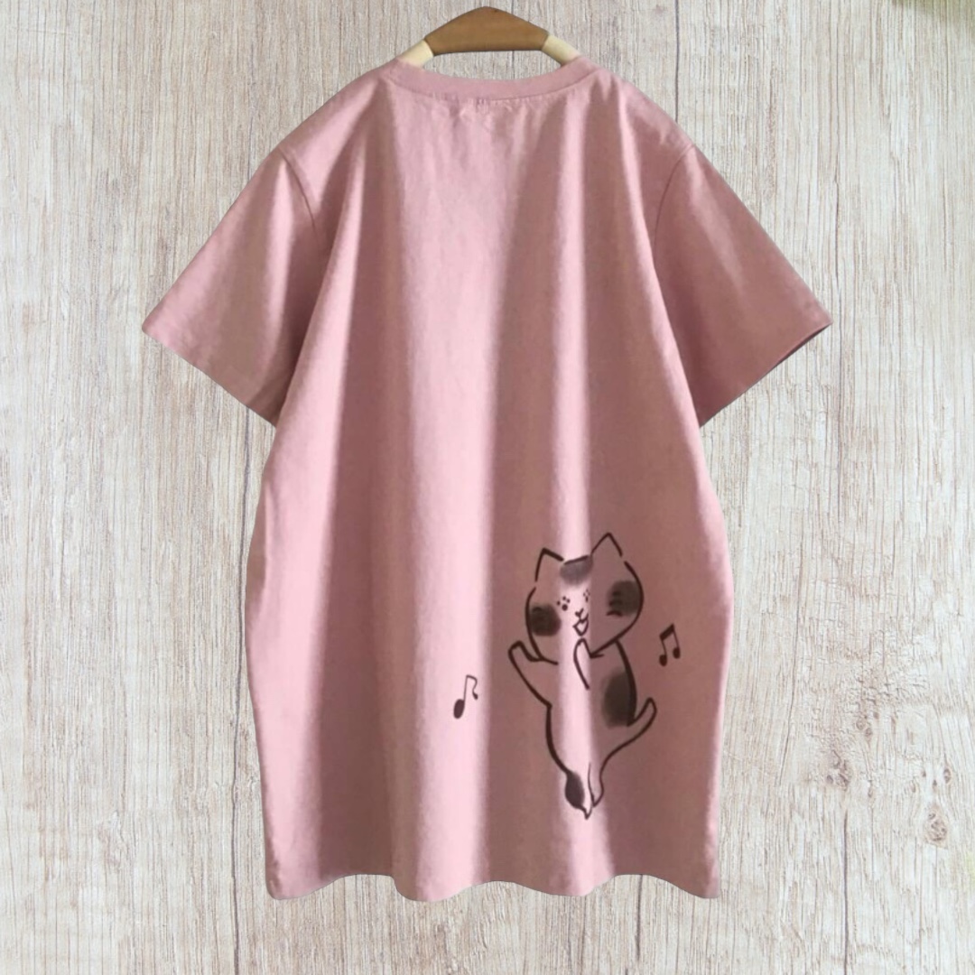 เสื้อยืดสกรีนลายแมว 9am