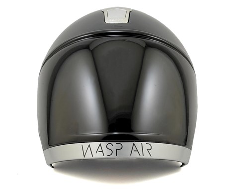 หมวก LAZER WASP AIR TRI, สีโครมดำ และดำส้มอมแดง ขนาด M-L