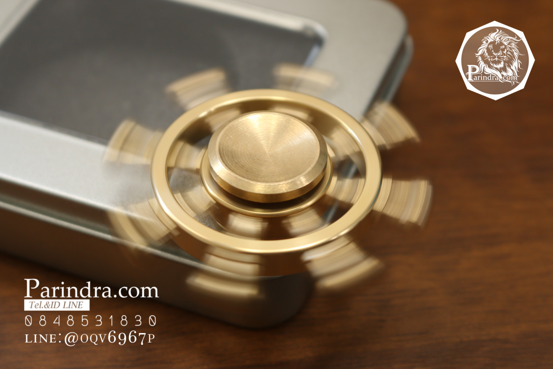 ของเล่นกำลังฮิต Spinner รูป พงันเรือ หมุนดี น้ำหนักเยี่ยม พร้อมกล่องเหล็ก 1
