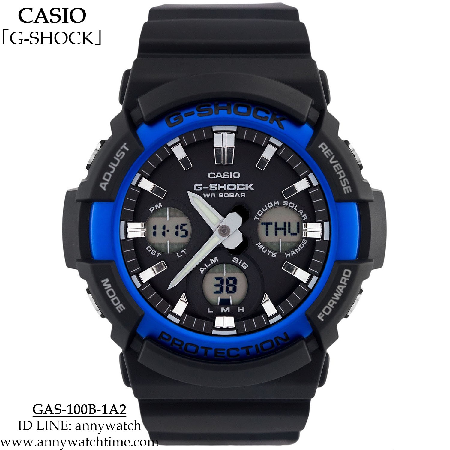 G-SHOCK GAS-100B-1A2