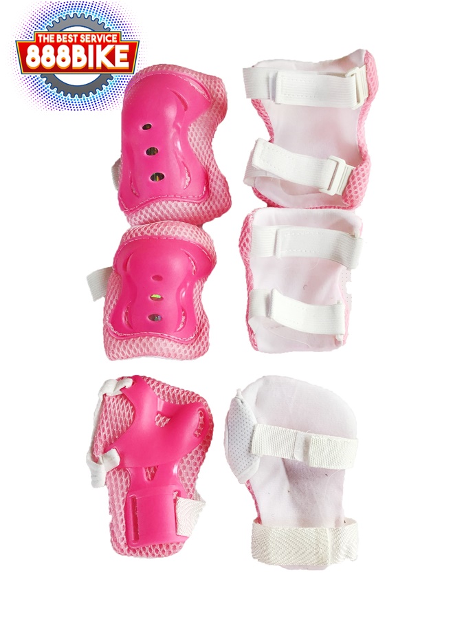 Sport Protection สนับเข่าและข้อศอก สำหรับเด็ก สนับเข่า2ชิ้น ,สนับศอก2ชิ้น ,สนับข้อมือ2ชิ้น