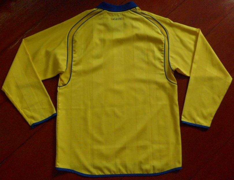 เสื้อฟุตบอล ทีมสโมสรลีดส์ ยูไนเต็ด ชุดเยือน แขนยาว 2006/07 M-Size / LEEDS UNITED Football Shirt Long Sleeve Away Kit 2006/07 Jersey M-Size