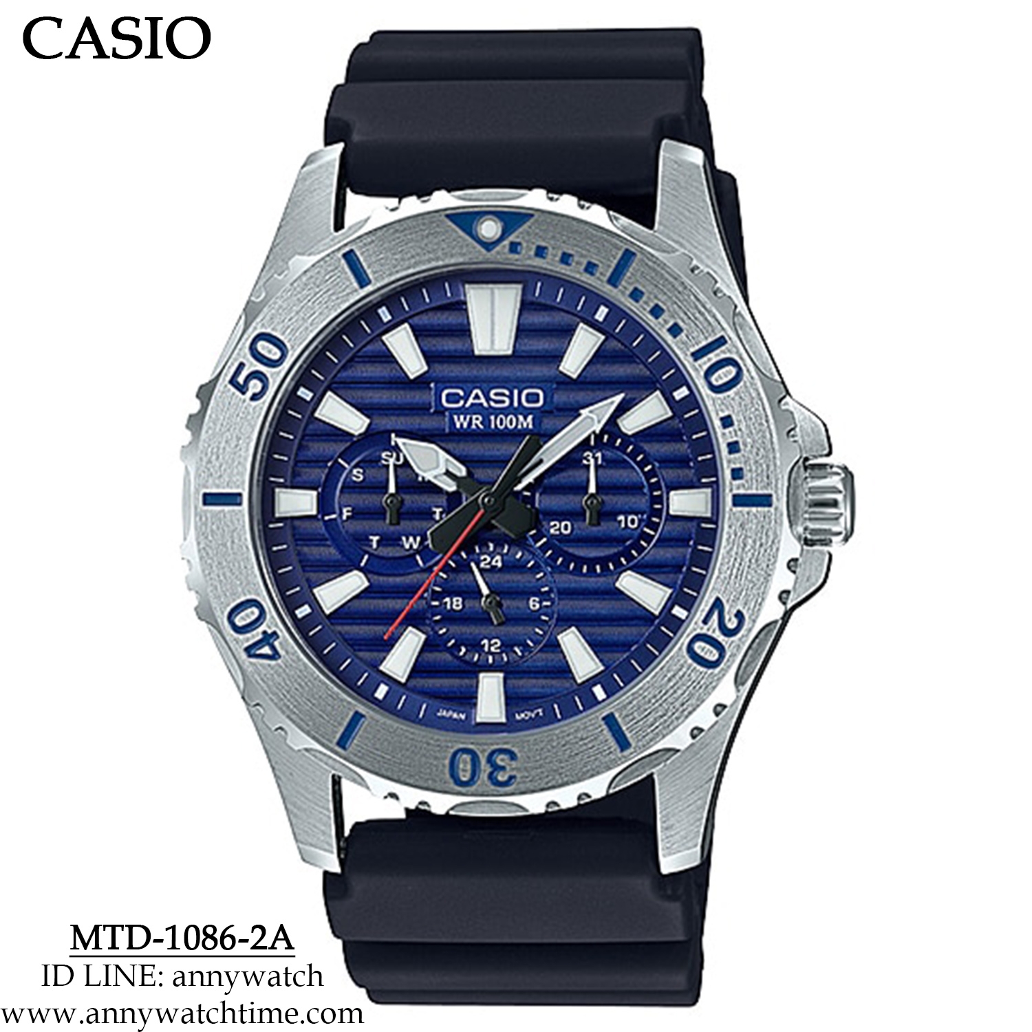CASIO MTD-1086-2A