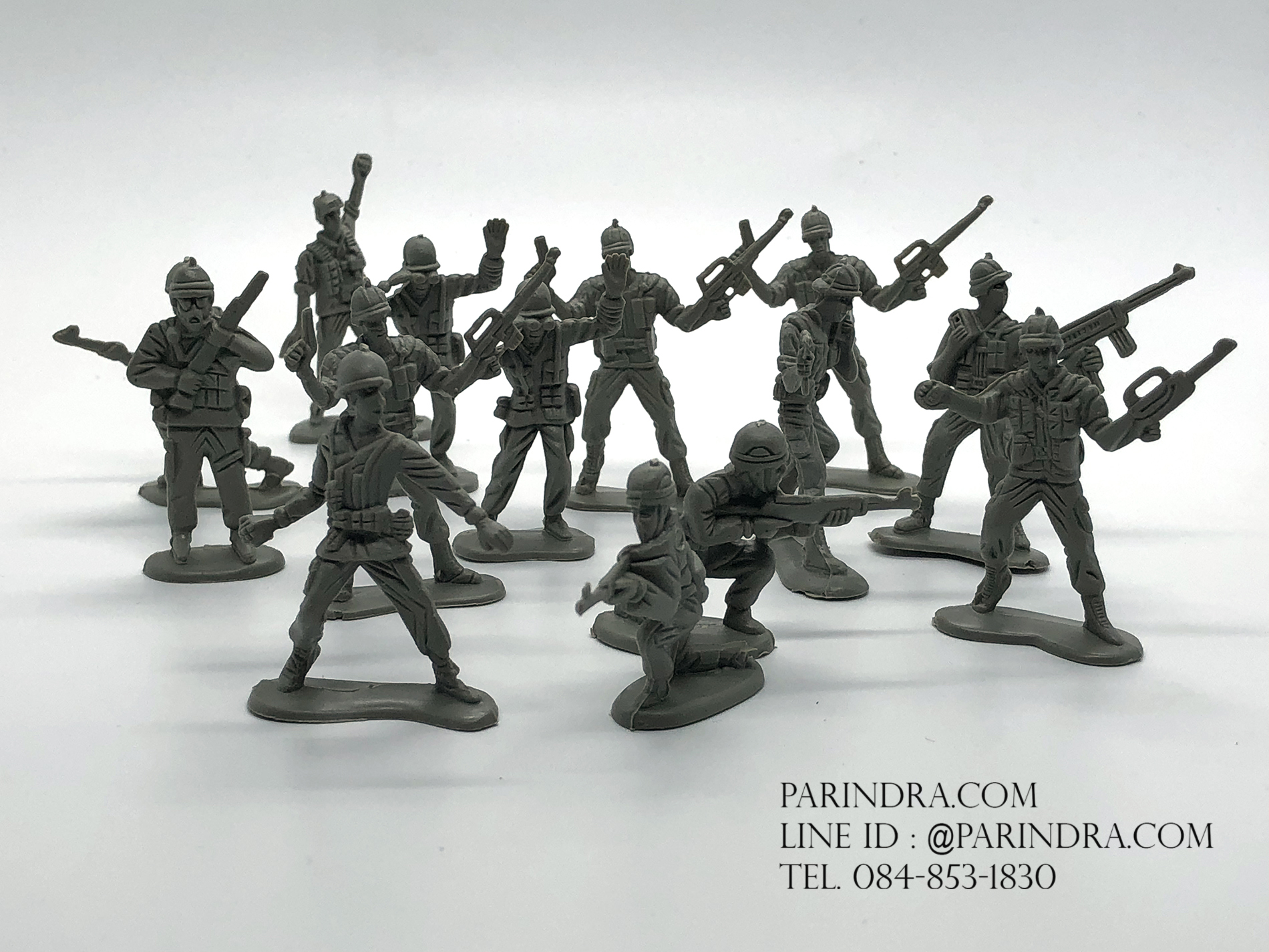 โมเดลทหารจิ๋ว สีเทา