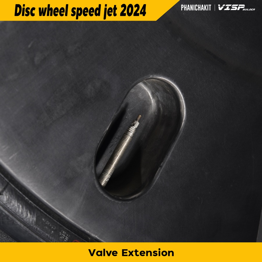 VISP BUILDER SPEED JET ล้อคาร์บอนเสือหมอบ Disc Brake องรับ Groupset Shimano และ Sram 12 speed NEW2024