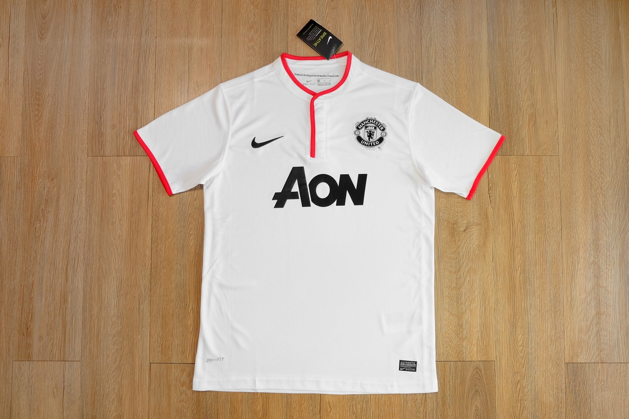 Manchester United 2012/13 Away Vintage Jersey เสื้อฟุตบอลแมนยูย้อนยุค AON