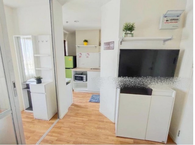 ให้เช่าคอนโดลุมพินี พาร์ค นวมินทร์-ศรีบูรพา ตึกA1 ชั้น 7 ห้อง 23.32 ตร.ม.เฟอร์ครบ พร้อมอยู่