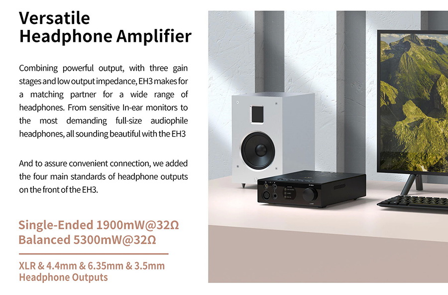 Shanling EH3 DAC/AMP ตั้งโต๊ะ รองรับ MQA, Dual Hi-Res ประกันศูนย์ไทย