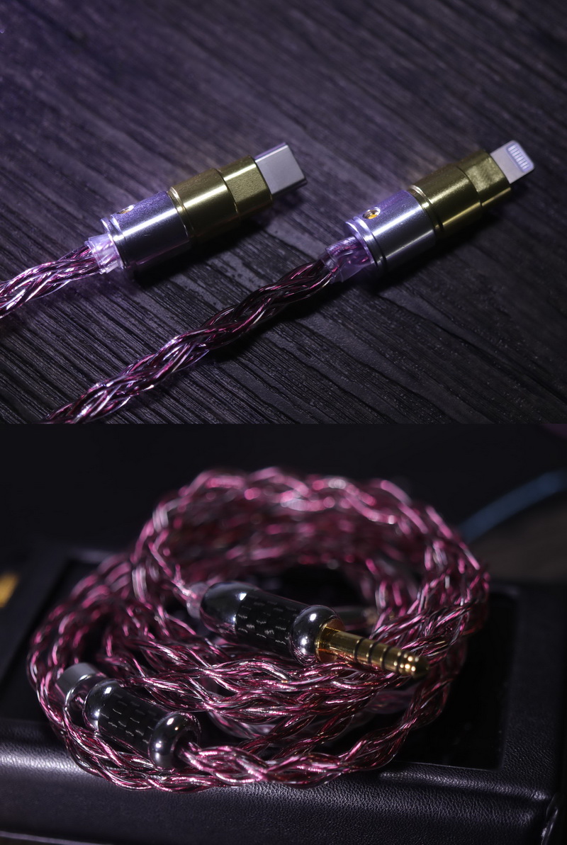 ขาย TACables Rubine สายอัพเกรดหูฟังถักมือระดับเทพ