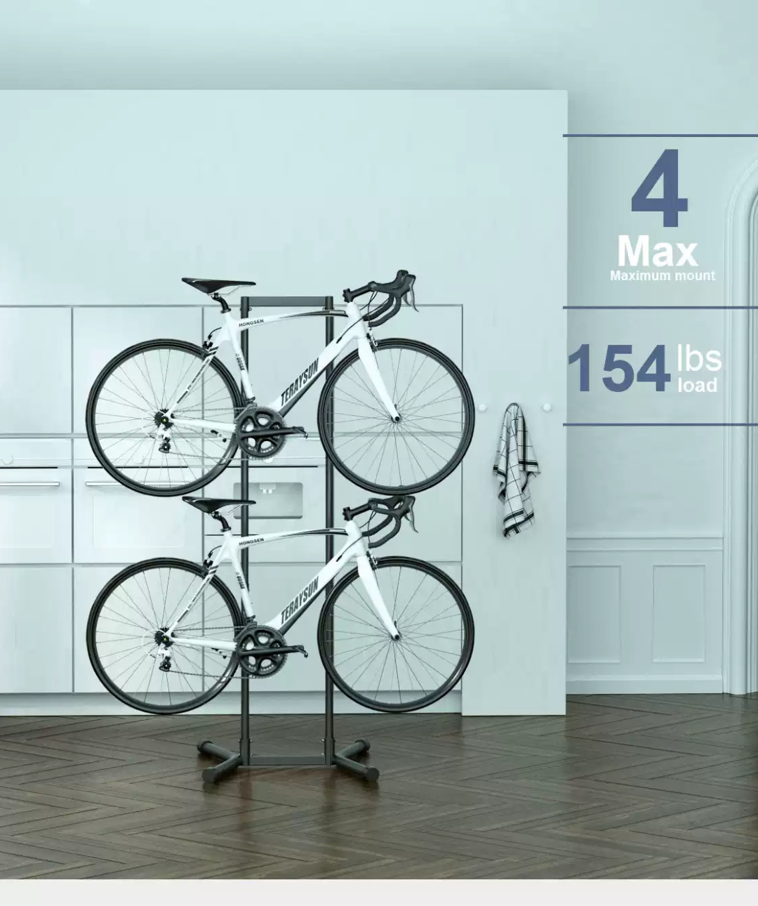 SUMMA Display Stand 01 | ที่แขวนจักรยานติดผนังสำหรับจอดในบ้าน