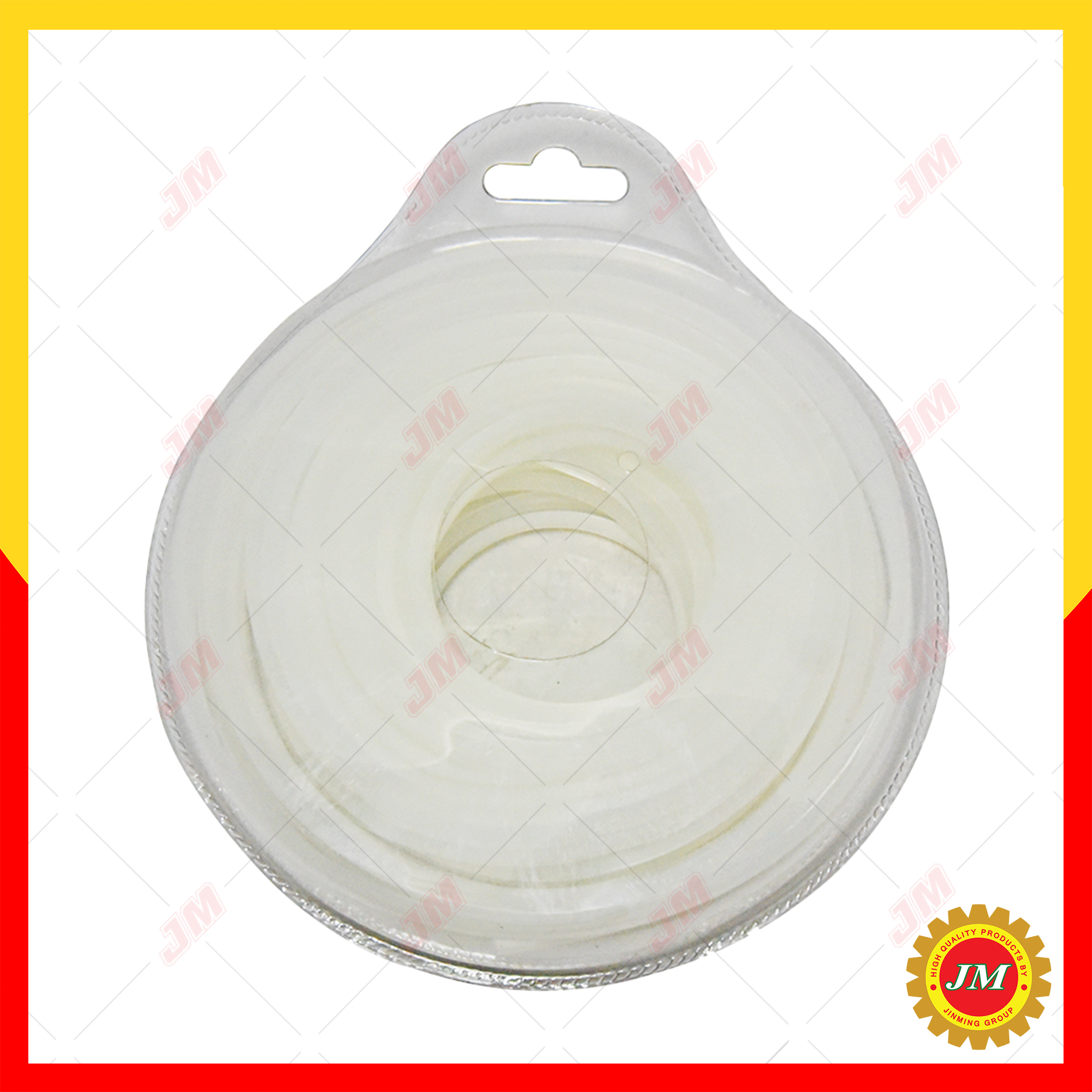 เอ็นตัดหญ้า 40เมตร* Falcon 0.5 ปอนด์ 3.0 มม. กลม/เหลี่ยม เหลือง/ขาว/ส้ม