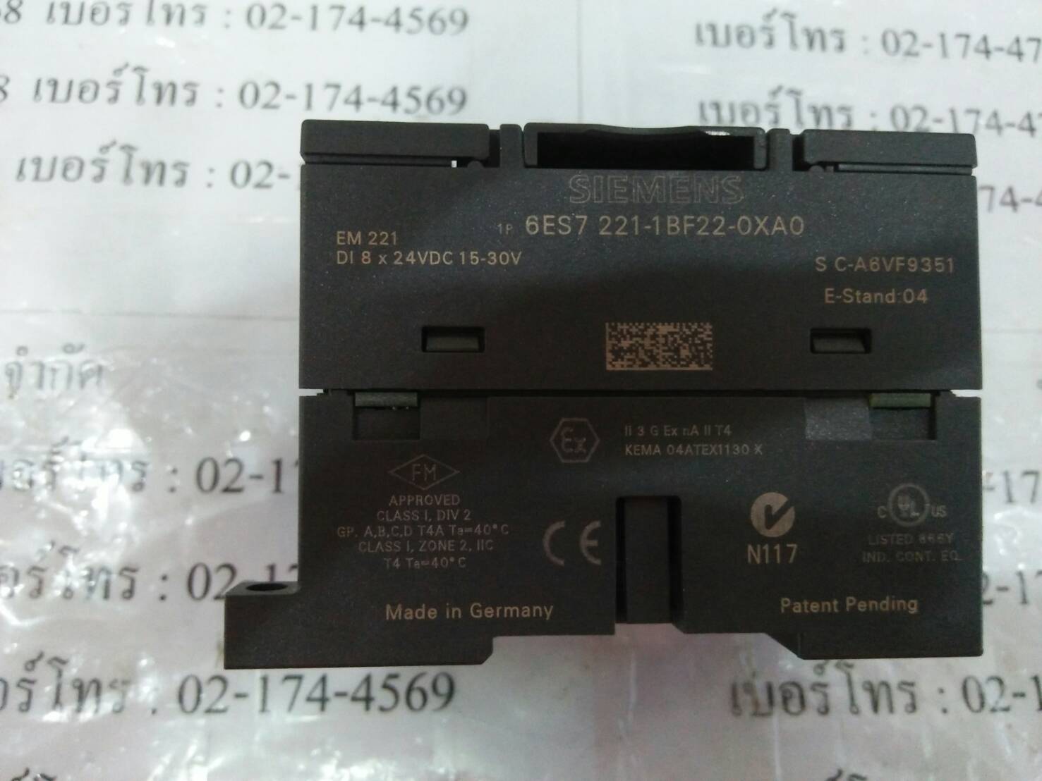 PLC “ SIEMENS ” รุ่น 6ES7 221-1BF22-0XA0