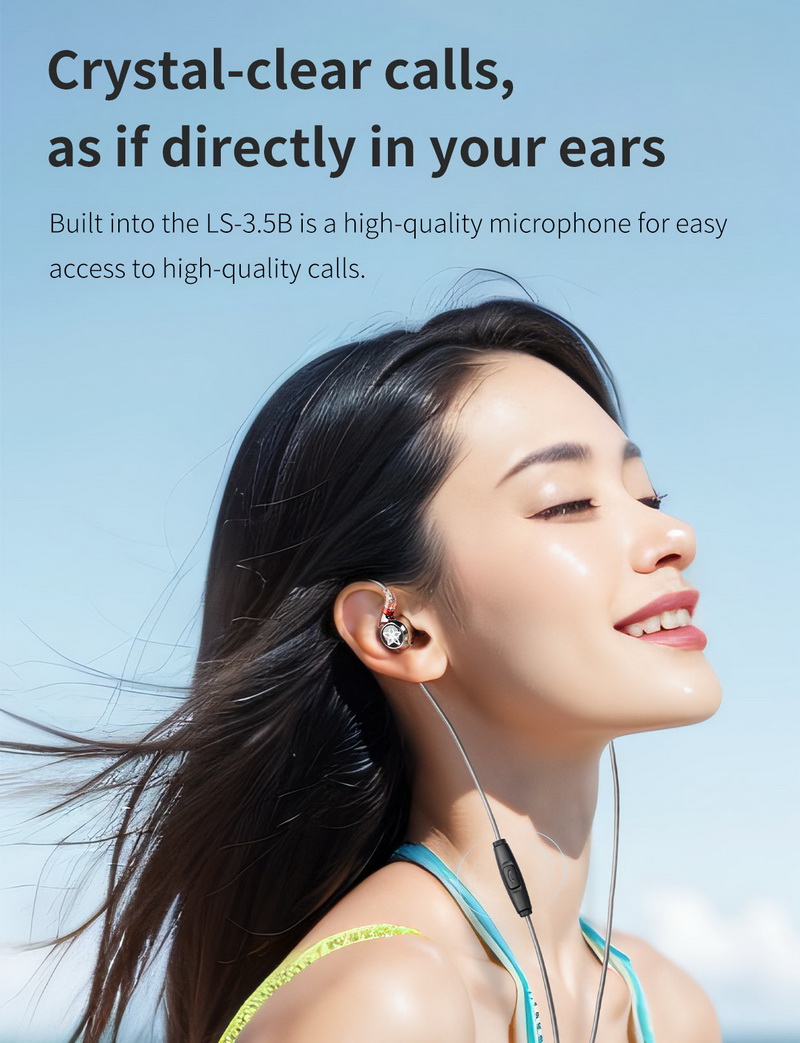 FiiO LS-3.5B สายอัพเกรดหูฟัง พร้อมไมค์และ in-line ในตัว ขั้ว 2พิน0.78 ประกันศูนย์ไทย