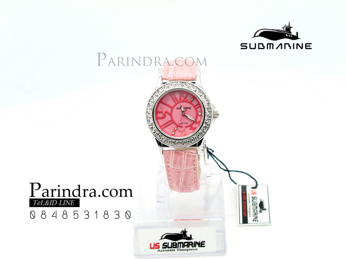 นาฬิกา US submarine ของแท้ 100% รุ่น TL1135L สีชมพู
