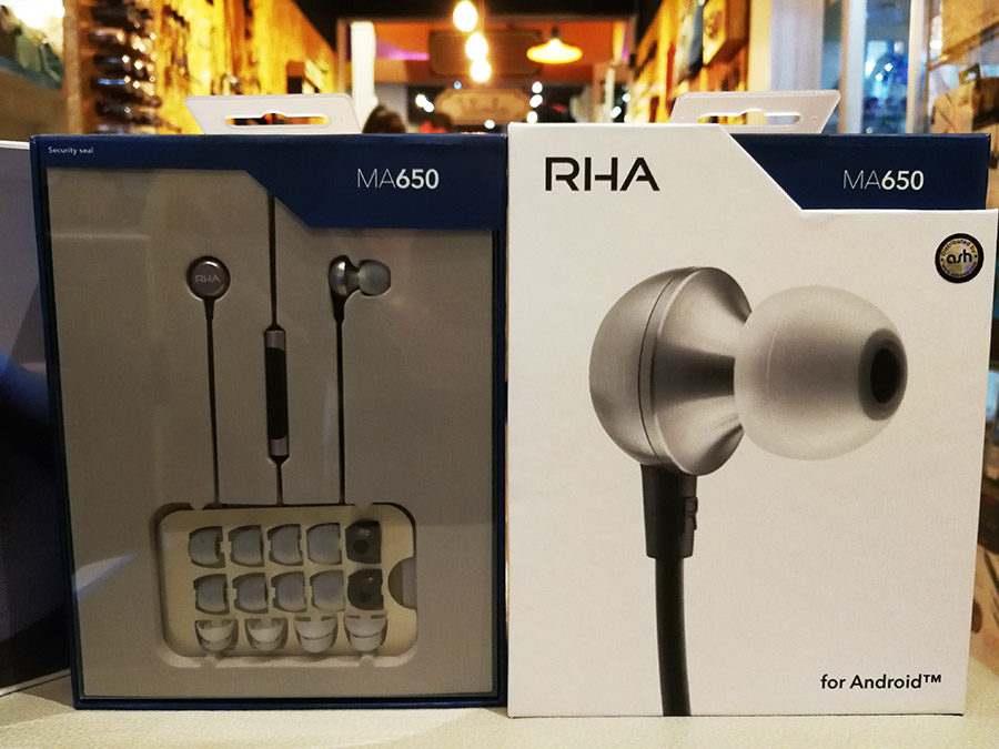 หูฟัง Rha Ma650 Mic หูฟังอินเอียร์มีไมค์ พร้อมปุ่มเพิ่มลดเสียงสำหรับ Android คุณภาพเสียงแบบ Hi-Res แบรนจากอังกฤษ หูฟังทำจากโลหะ รูปทรงหรูหรา