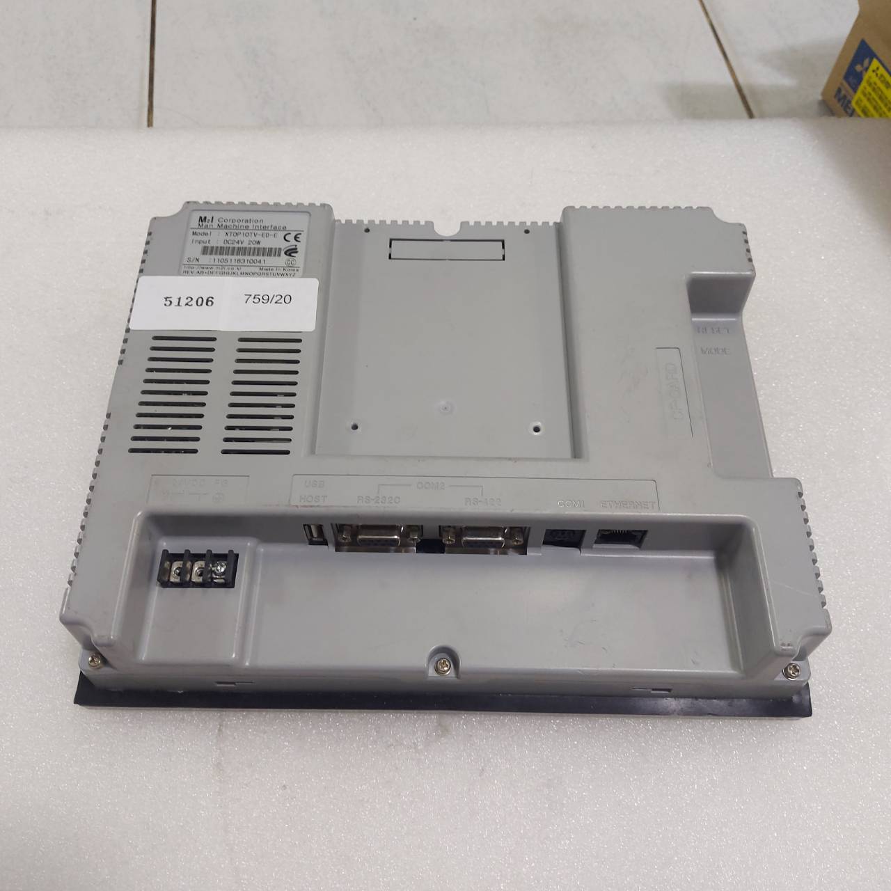 XTOP10TV-ED-E HMI " M2I "