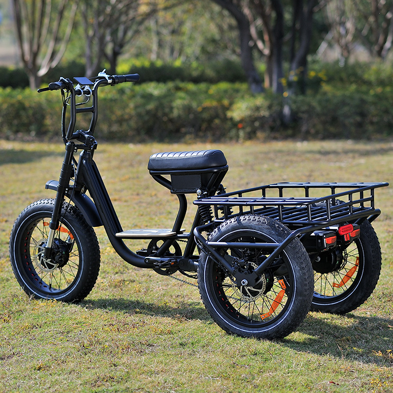 OTMAR OTM-T16 จักรยานสามล้อไฟฟ้า 48V 750W | ยางFATBIKE | วิ่งได้ 220km | ฿69,900