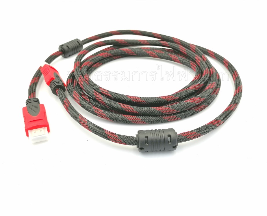 สาย HDMI V1.4 สายถักอย่างดี กันสัญญาณรบกวน