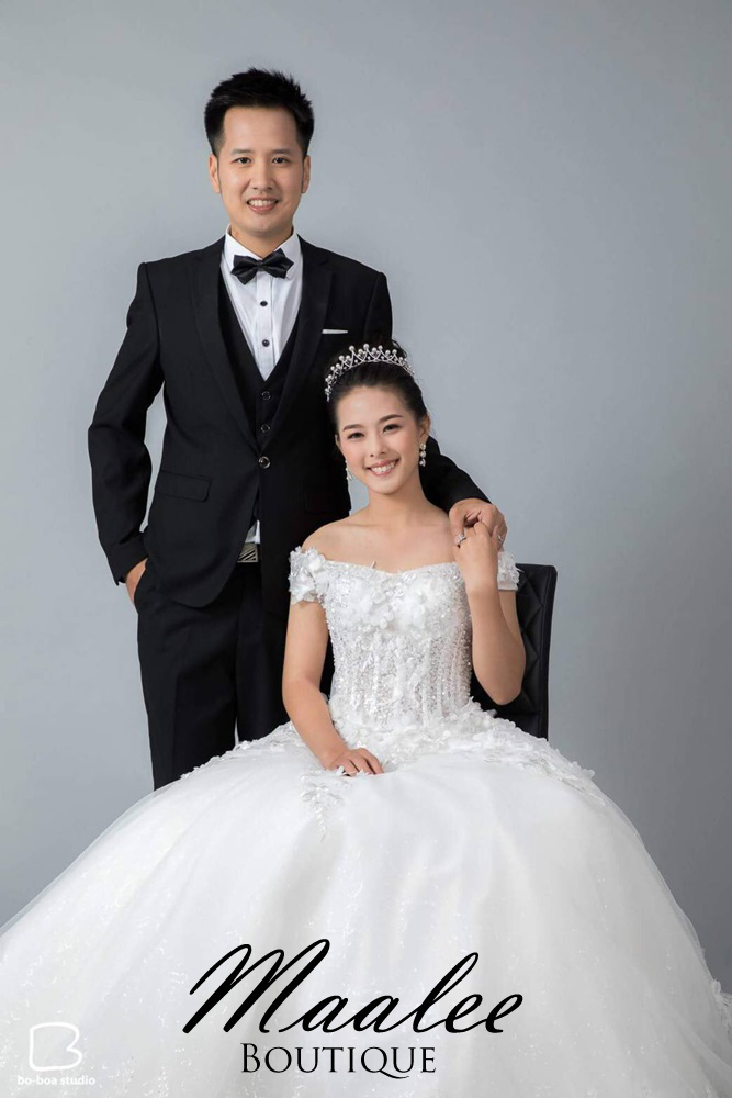 พร้อมเช่า ชุดสูทชาย สีดำ คลาสสิก รุ่นกระดุมเดียว (พร้อมเสื้อกั๊ก)