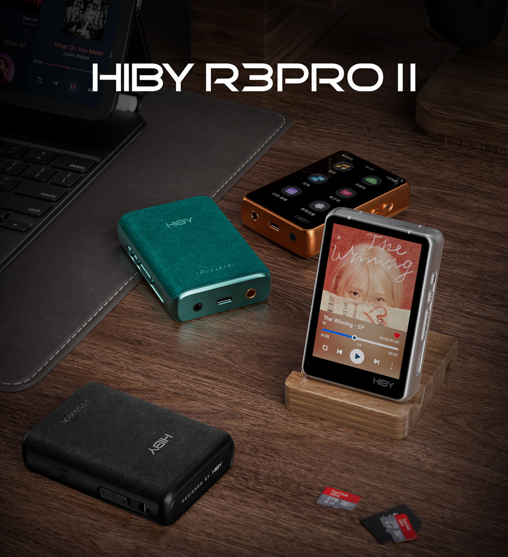 Hiby R3PROii DAP พกพา ชิป CS43198 x2 รองรับ MQA, Bluetooth5.1, LDAC, Dual Hi-Res ประกันศูนย์ไทย