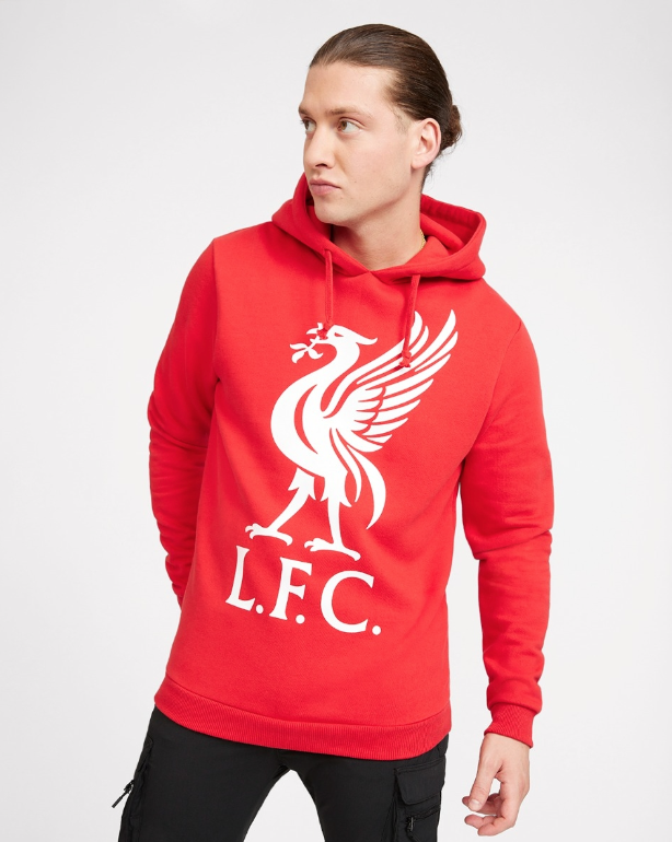 เสื้อฮู้ดลิเวอร์พูล Liverbird Red ของแท้