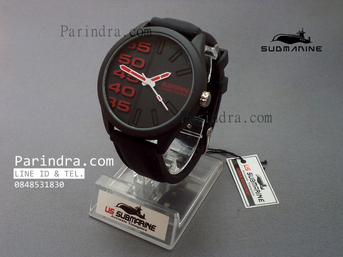 นาฬิกา US submarine รุ่น TA1133M Diesel ดำ-แดง
