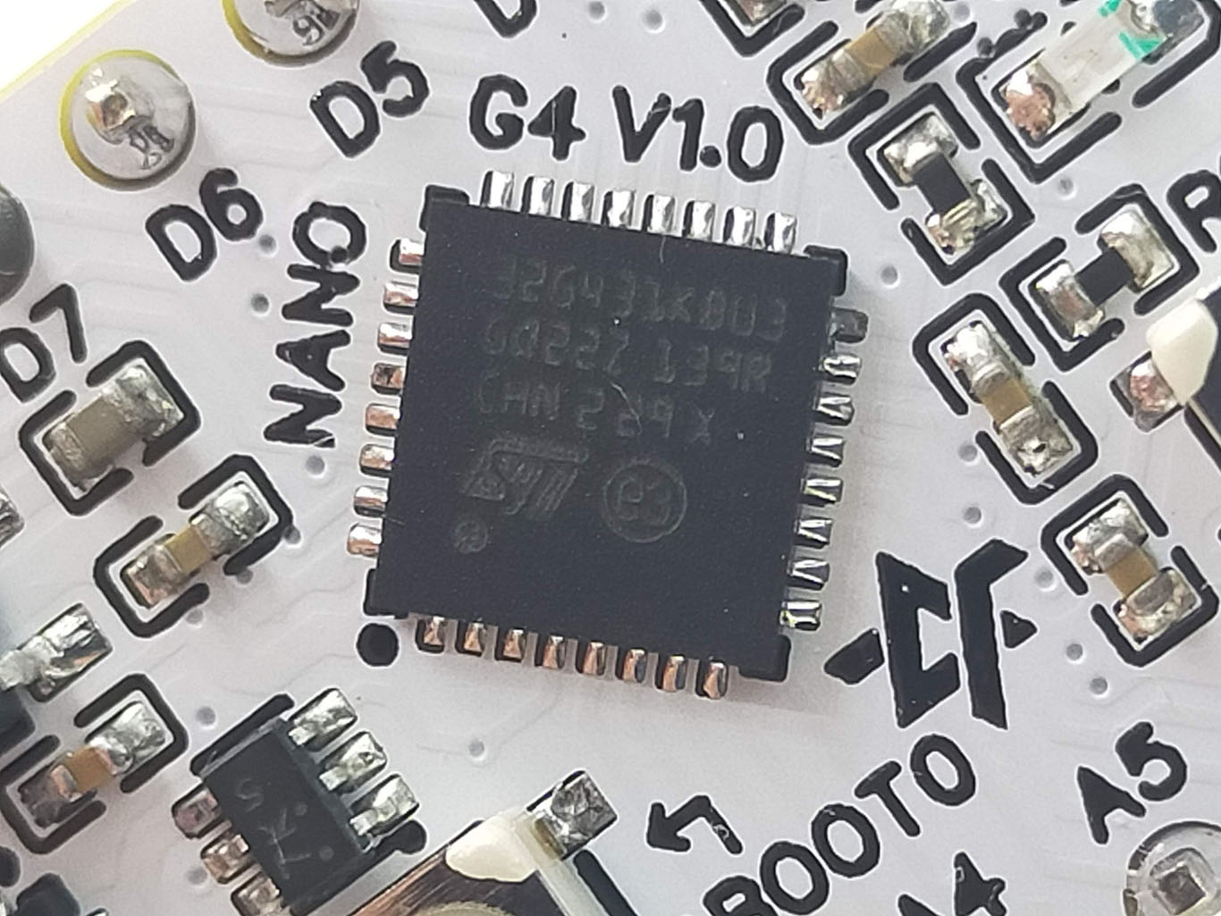 ArtronShop Nano G4 บอร์ดไมโครคอนโทรลเลอร์ STM32G4 Arm Cortex-M4 170 MHz รูปทรง Arduino Nano