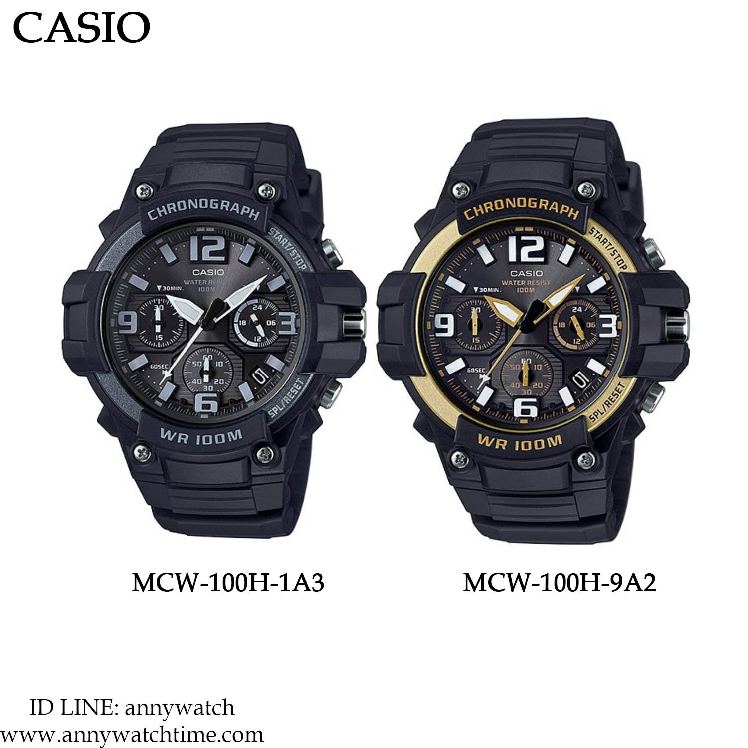 CASIO MCW-100H-9A2