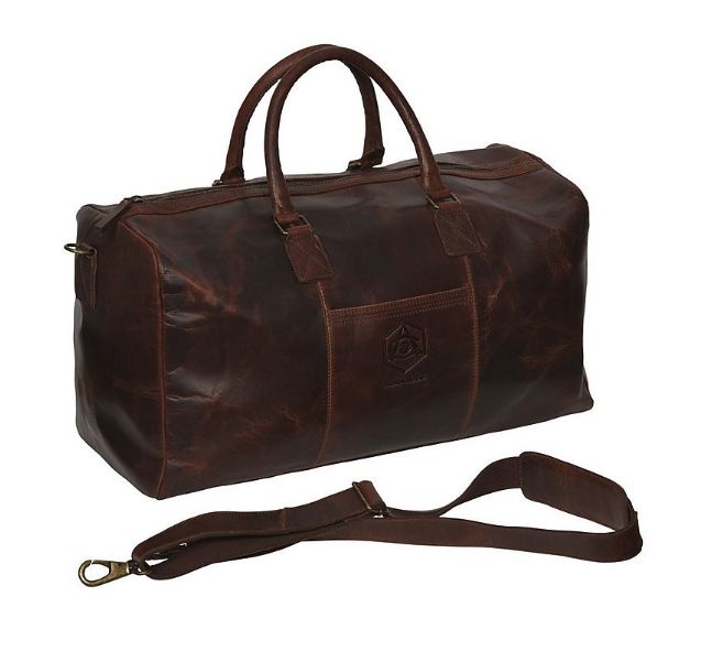 กระเป๋าหนังอาร์เซนอล Heritage Leather Holdall ของแท้