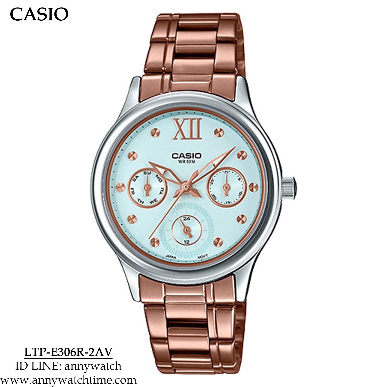 CASIO LTP-E306R-2AV