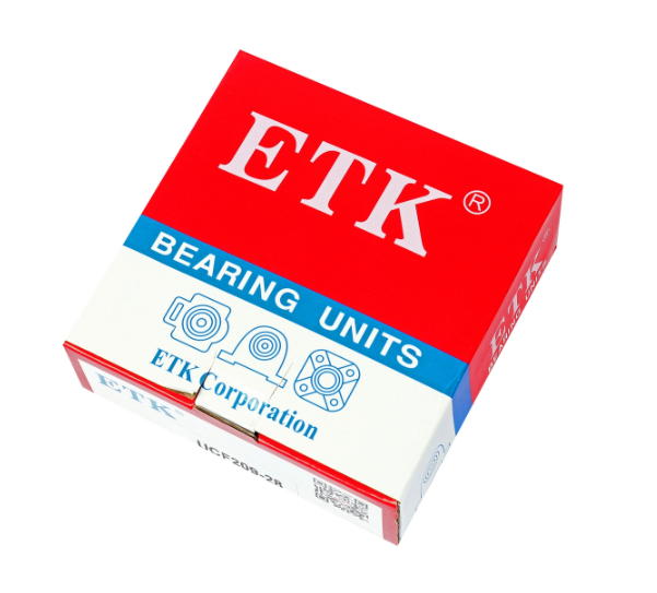 ตลับลูกปืนตุ๊กตา ทรงสี่เหลื่ยม ระบบซีลป้องกันฝุ่น รูเพลา 1-3/4 นิ้ว ETK อีทีเค รุ่น UCF209-28 Pn.E151-0050 (แท้) ##