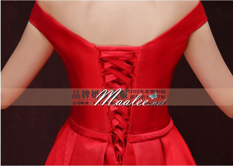 พร้อมส่ง ชุดราตรีสั้น แบบไหล่ปาด อกSweet Heart สไตล์วินเทจผ้าไหมดัชเชส กระโปรงทรงA 5ส่วน แต่งโบว์ ช่วงเอว สีครีม Champagne (เชือกผูกหลัง)