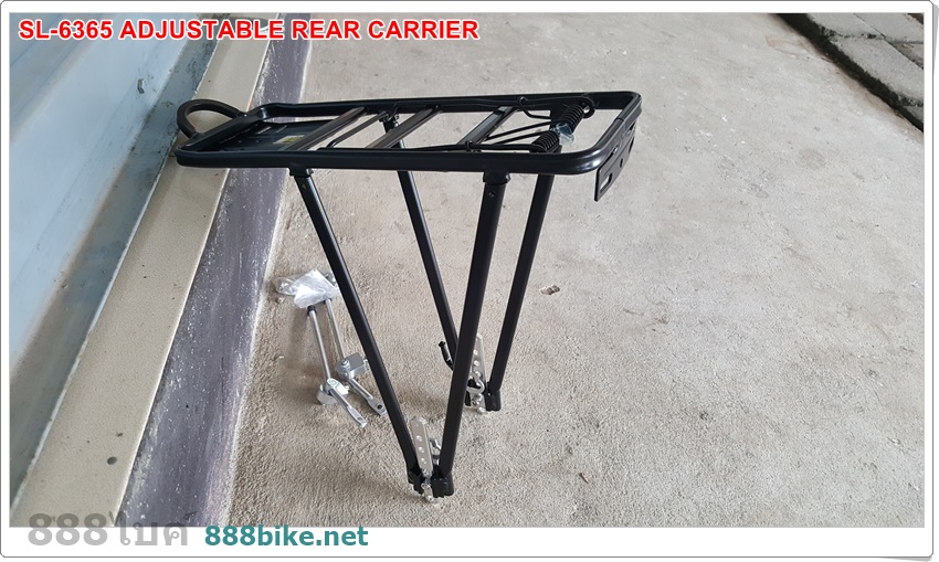 ตะแกรงท้ายทัวร์ริ่ง อลูมิเนียม SL-6365 ,24"-700C ALLOY REAR CARRIER