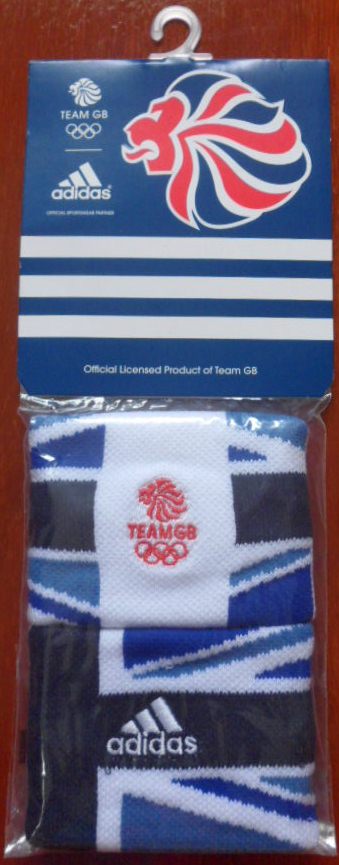 สายรัดข้อมือ กีฬา ทีมชาติสหราชอาณาจักร (ทีมจีบี) - โอลิมปิก ลอนดอน 2012 ใหม่ / TEAM GB National Sports Team Wristband/Sweatband - Olympics London 2012 NEW