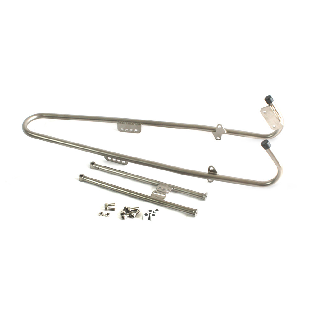 ตะแกรงหน้า VINCITA C033 Front Carrier Low Rider Stainless Steel