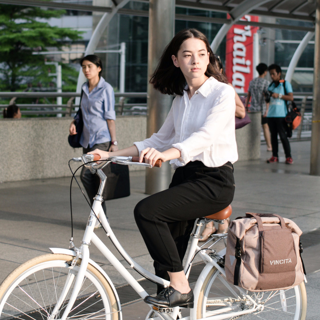 B071U กระเป๋าแพนเนียร์เดี่ยวสำหรับผู้หญิง (วิคตอเรีย) by VINCITA