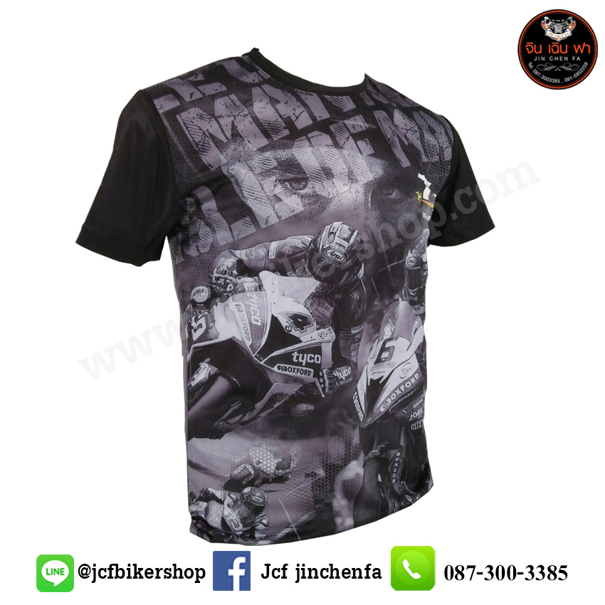 เสื้อยืดแขนสั้น TT JT-540 เนื้อผ้าไมโคไฟเบอร์ มีประสิทธิภาพในการซับเหงื่อสูง แห้งเร็ว