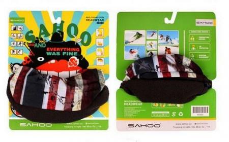 SAHOO 46866 Fleeces Headscarf – ผ้าบัฟคลุมหัวสำหรับนักปั่น ระบายอากาศดี ซับเหงื่อได้เยี่ยม