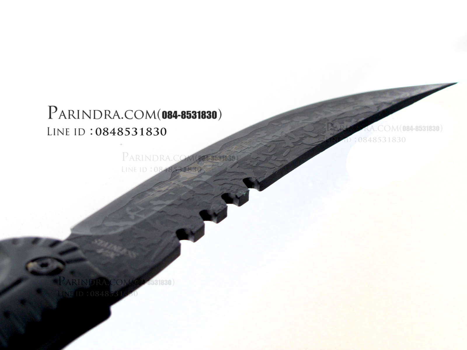 มีดใบตาย Columbia โค้ง รุ่น Constantine กัดลายสวยมากครับ